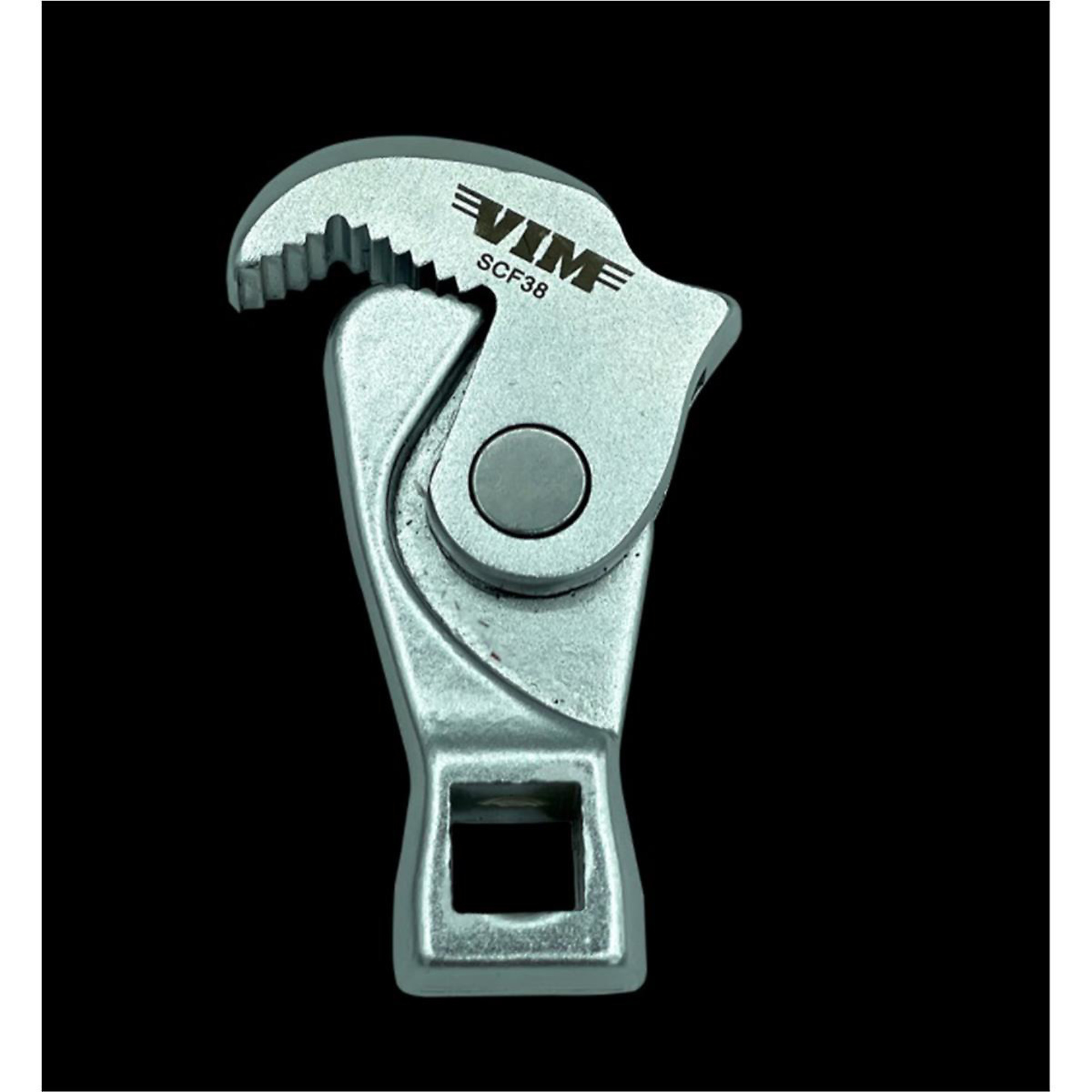 VIM Tools Spring-Loaded Crowfoot Wrench — 3/8in. Drive, 8-17mm, Model# VIMSCF38